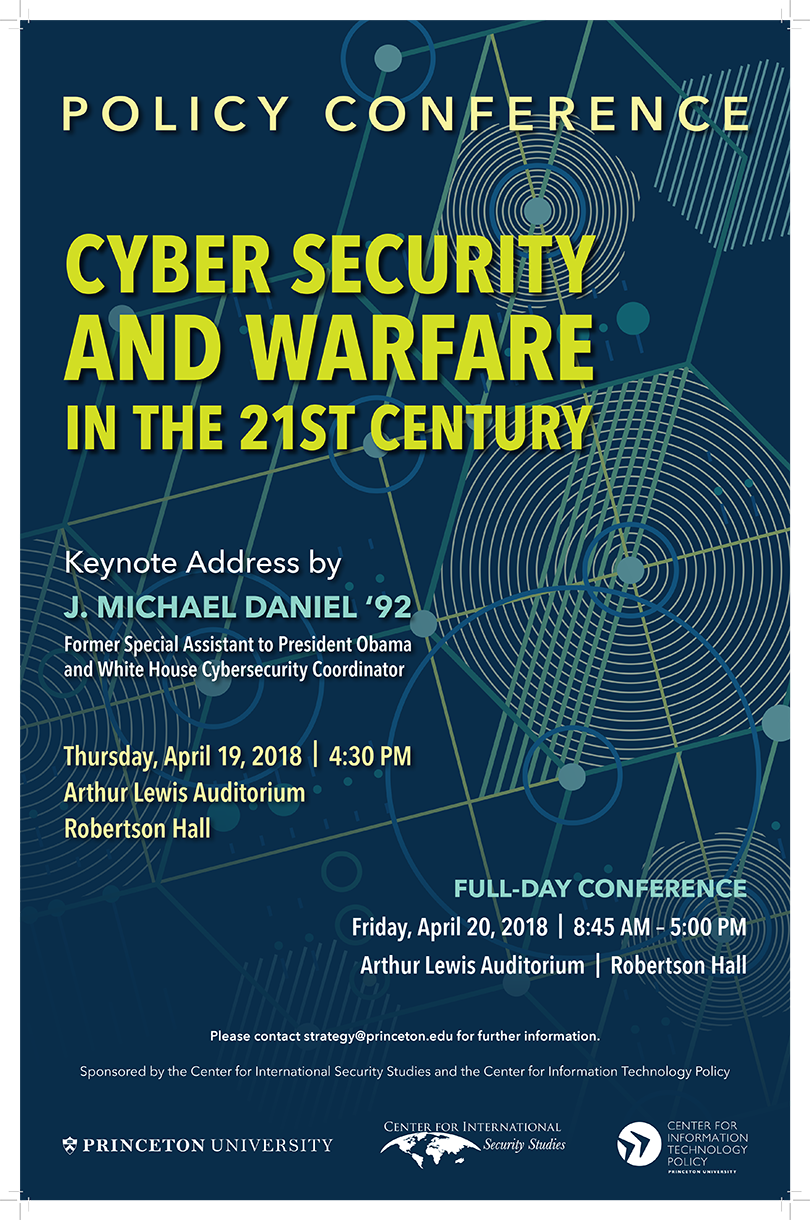 Conference Cyber Security and Warfare in the 21st Century Center for