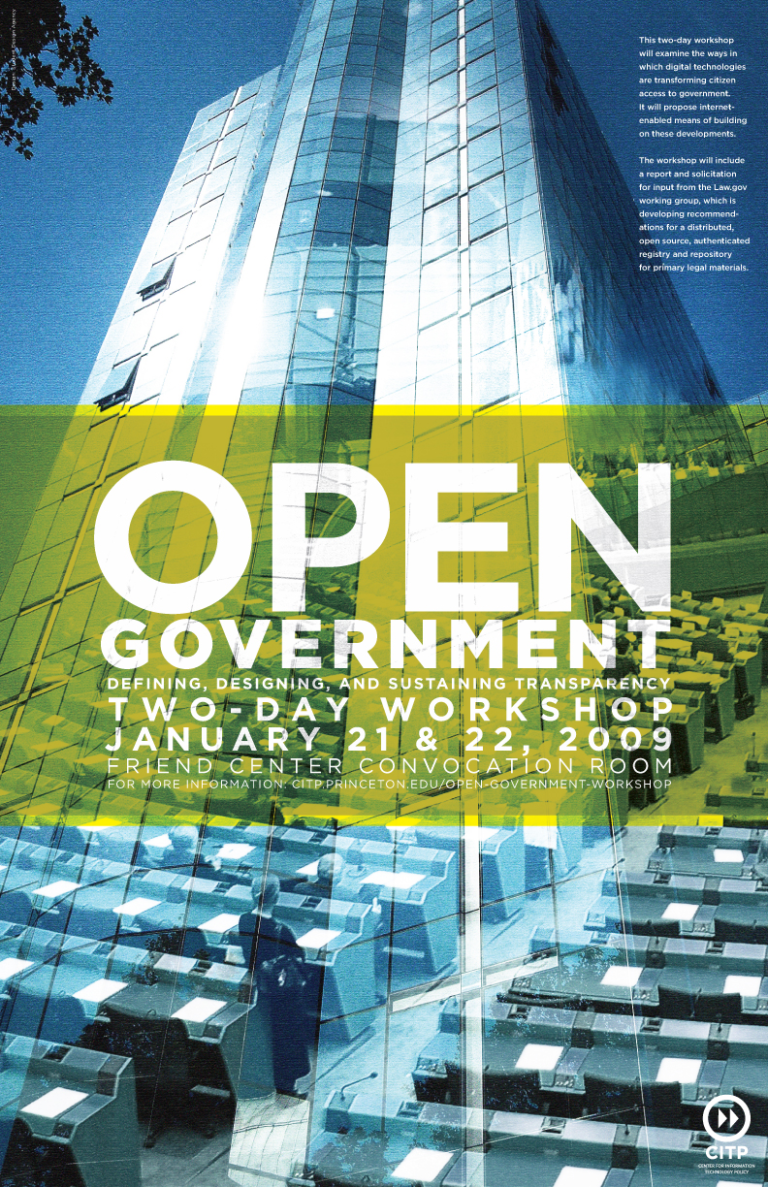 Open Government Defining, Designing, and Sustaining Transparency