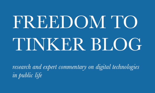 Freedom to Tinker Listed as one of the Best Computer Science Blogs