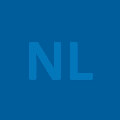 NL initials in blue box