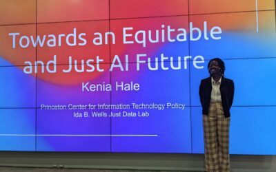 CITP Emerging Scholar Kenia Hale Shares Research in Equitable and Just AI at UN Conference in Qatar