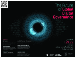 Poster: The Future of Global Digital Governance poster