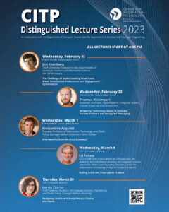 Distinguished Lecture Series 2023