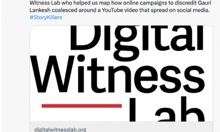 CITP’s Digital Witness Lab Aids Forbidden Stories in Probe of Indian Journalist’s Murder